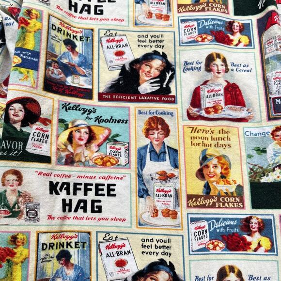Disney Women's Kellogg's Themed Vintage Breakfast Ads PJ Pants Size M - Picture 5 of 7